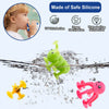 Department Store - Suction Toys For Baby; Bath Toys For Kids Ages 4-8; 40pcs Toddler Stress Release Sensory Toys; Silicone Suction Cup Animal With Dinosaur Eggshell Storage; Educational Gift For Boys Girls Age 3+