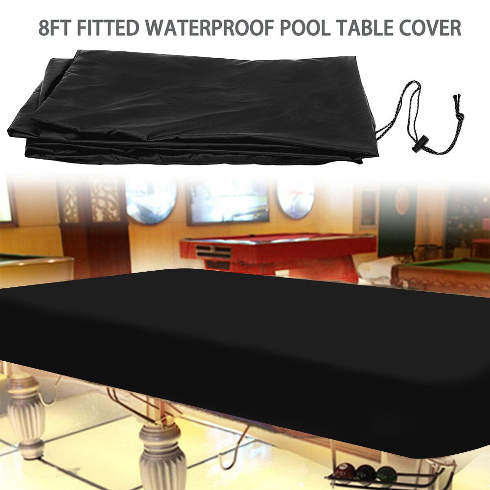 MESSIA SAM SUN - 210D black oxford cloth billiard cover  Billiard table dust cover Furniture waterproof cover