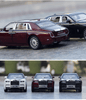 MESSIA SAM SUN - 1/24 Rolls-Royce alloy car model phantom back sound and light toy car six open door simulation metal car box