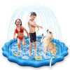 Department Store - Sprinkler Splash Pad For Kids 68IN Inflatable Blow Up Pool Sprinkle Play Mat Summer Outdoor Water Toys