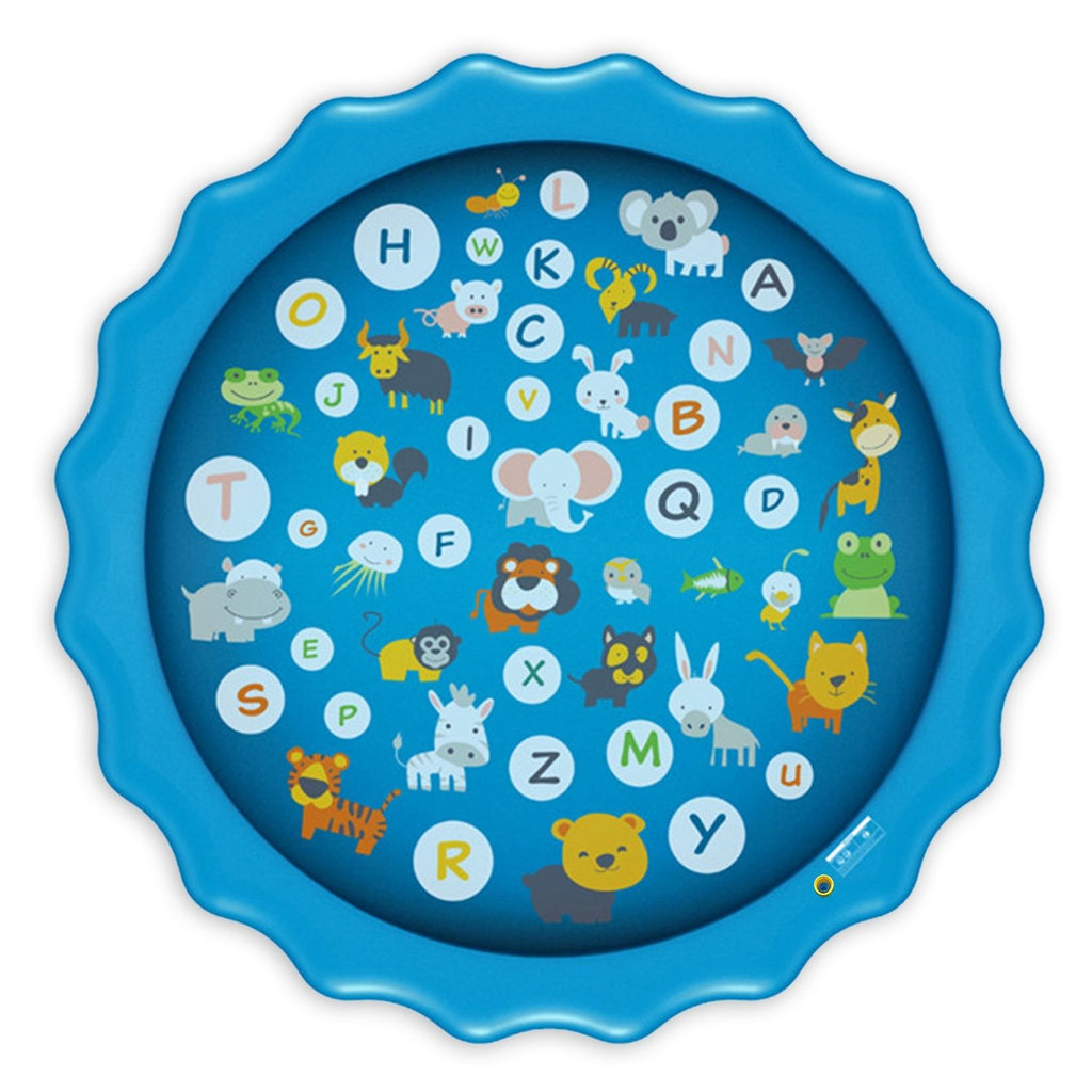 Department Store - Sprinkler Splash Pad For Kids 68IN Inflatable Blow Up Pool Sprinkle Play Mat Summer Outdoor Water Toys