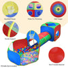 Department Store - 5Pcs Kids Ball Pit Tents Pop Up Playhouse w/ 2 Crawl Tunnel & 2 Tent For Boys Girls Toddlers