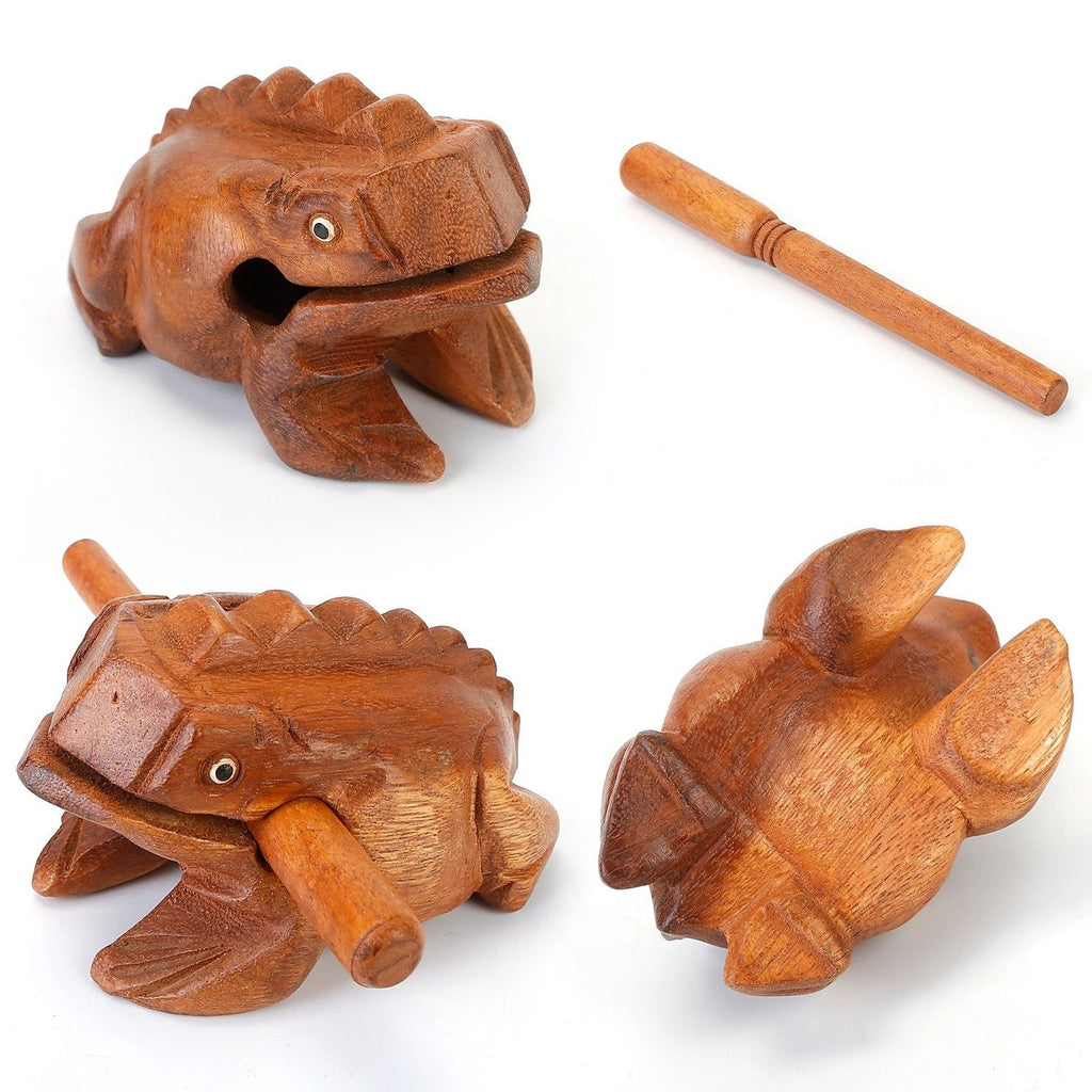 Department Store - Fun Wooden Frog Percussion Instrument