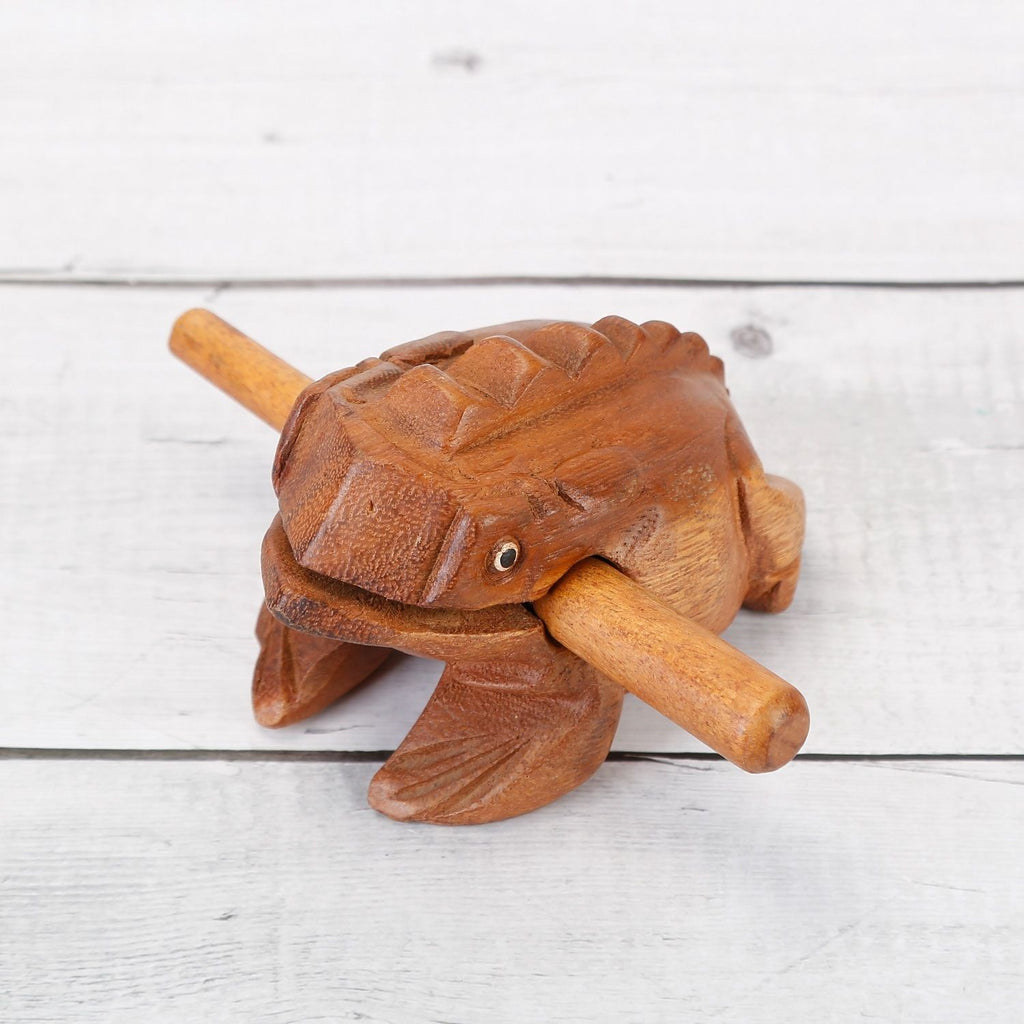 Department Store - Fun Wooden Frog Percussion Instrument