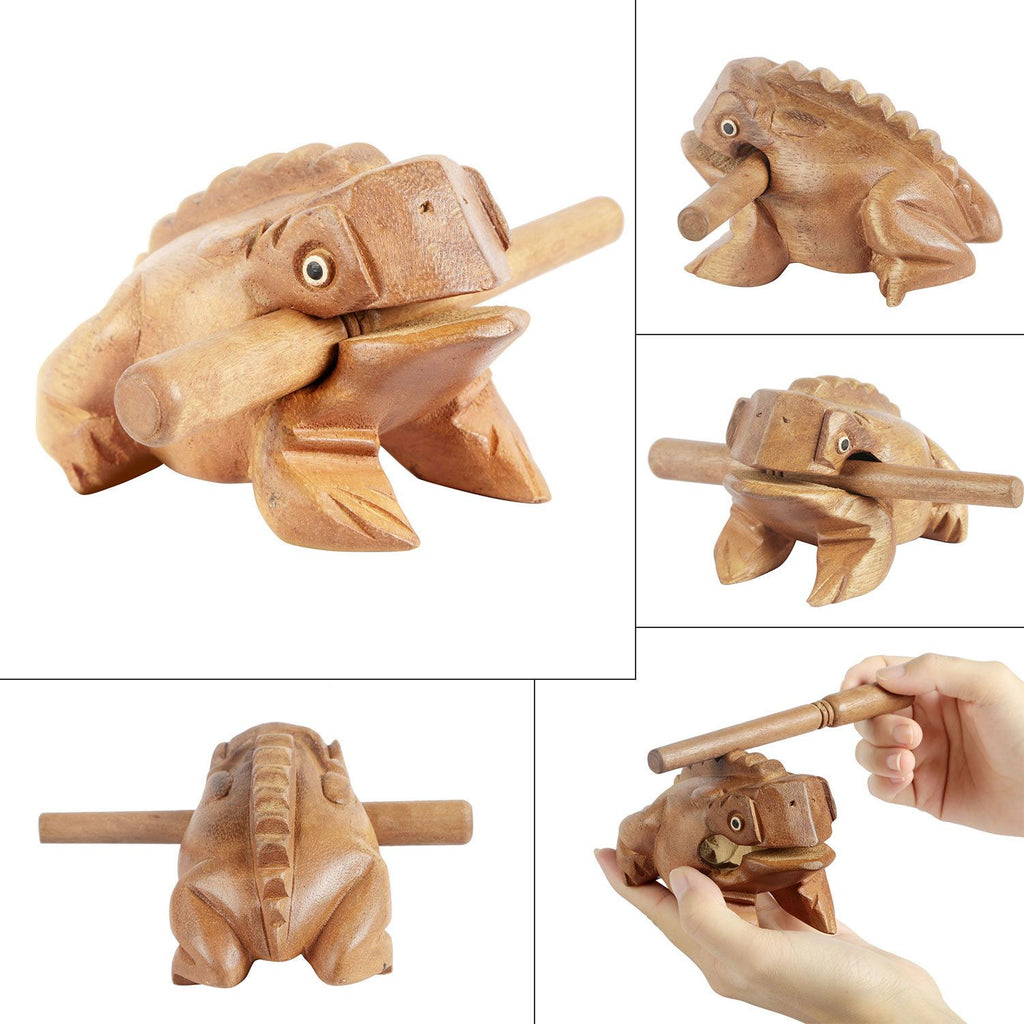 Department Store - Fun Wooden Frog Percussion Instrument