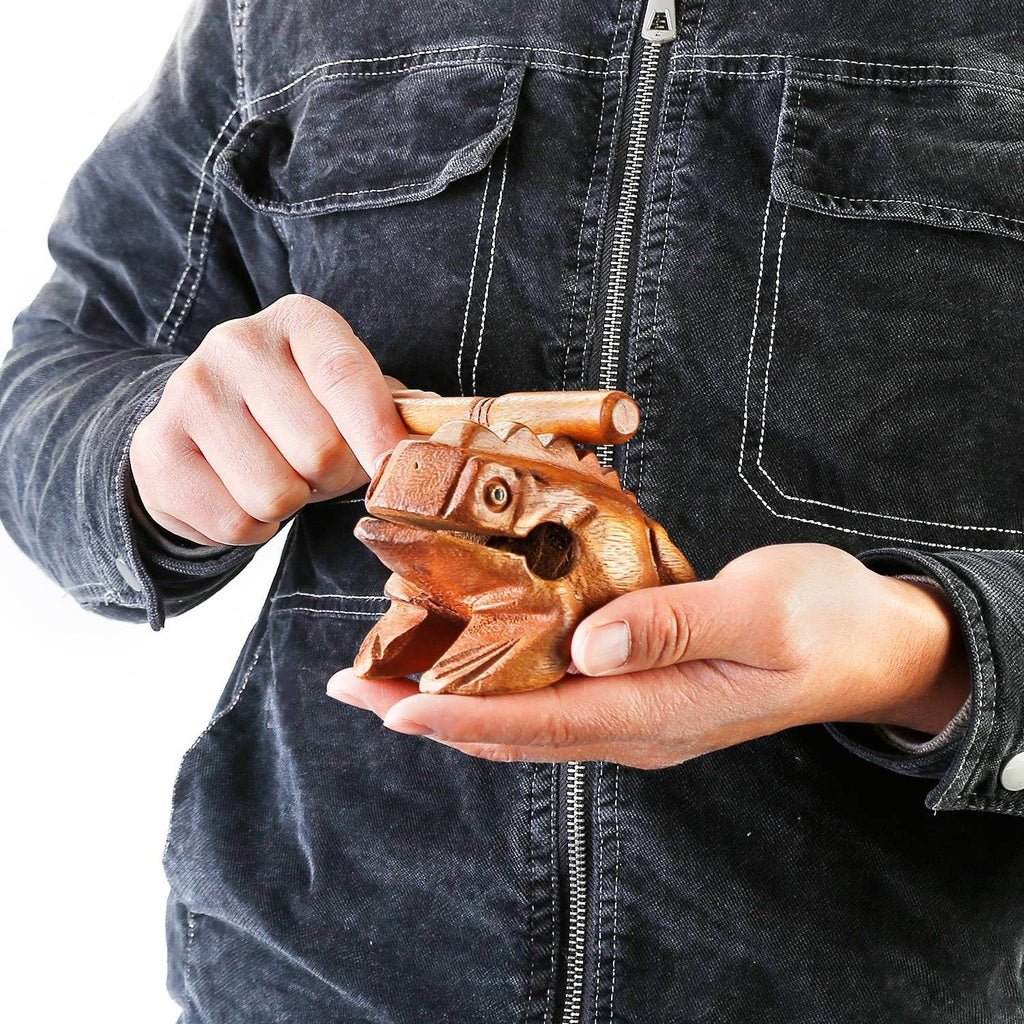 Department Store - Fun Wooden Frog Percussion Instrument
