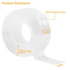 Department Store - 16.5FT Nano Double Sided Adhesive Tape Washable Traceless Removable Reusable Sticky Tape