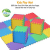 Department Store - 16Pcs Kids Puzzle Exercise Play Mat Interlocking Non-Toxic EVA Floor Mat Multi-Color Anti-Skid Playmat