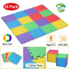 Department Store - 16Pcs Kids Puzzle Exercise Play Mat Interlocking Non-Toxic EVA Floor Mat Multi-Color Anti-Skid Playmat