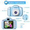 Department Store - Kids Digital Camera w/ 2.0' Screen 12MP 1080P FHD Video Camera 4X Digital Zoom Games