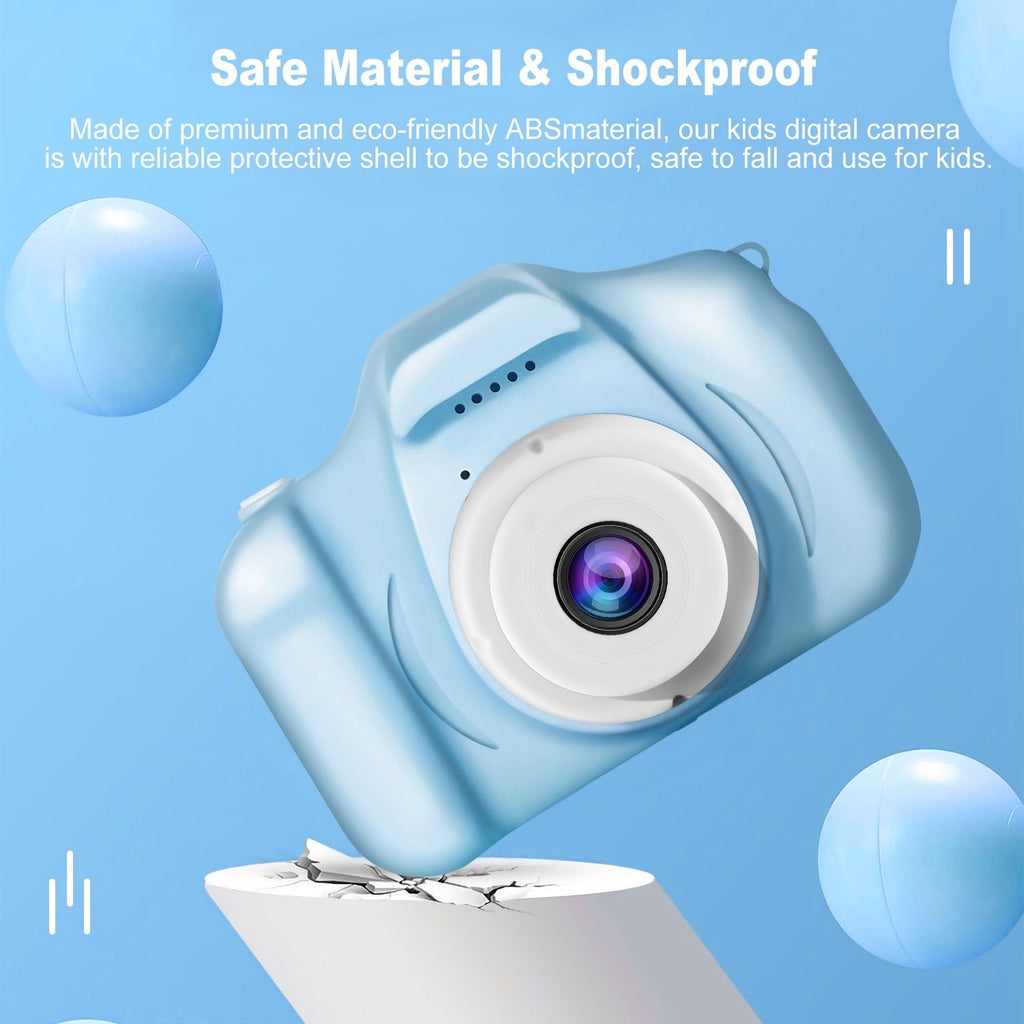 Department Store - Kids Digital Camera w/ 2.0' Screen 12MP 1080P FHD Video Camera 4X Digital Zoom Games