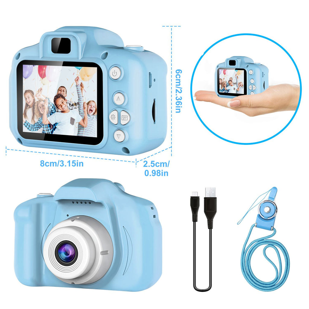 Department Store - Kids Digital Camera w/ 2.0' Screen 12MP 1080P FHD Video Camera 4X Digital Zoom Games