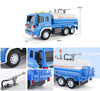 PANDA SUPERSTORE - Sprinkler Car Model Toy with Sound Light Construction Vehicle Plastic Early education, Blue