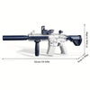 Novelty - M416 Electric Water Gun - Powerful Water Soaker With External Water Bottle Connection - Up To 20 FT Long Range Automatic Toy For Kids & Adults - Perfect For Outdoor Water Pool Shooting Games
