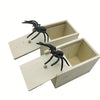 Department Store - Surprise Your Kids with This Hilarious Wooden Spider Prank Box - Handcrafted Joke Box Perfect for Boys and Girls!