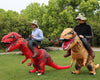 Novelty - T-REX Monster Inflatable Costume Blow Up Cosplay Dinosaur Clothing Carnival Halloween Christma Dress For Man Woman Party Show