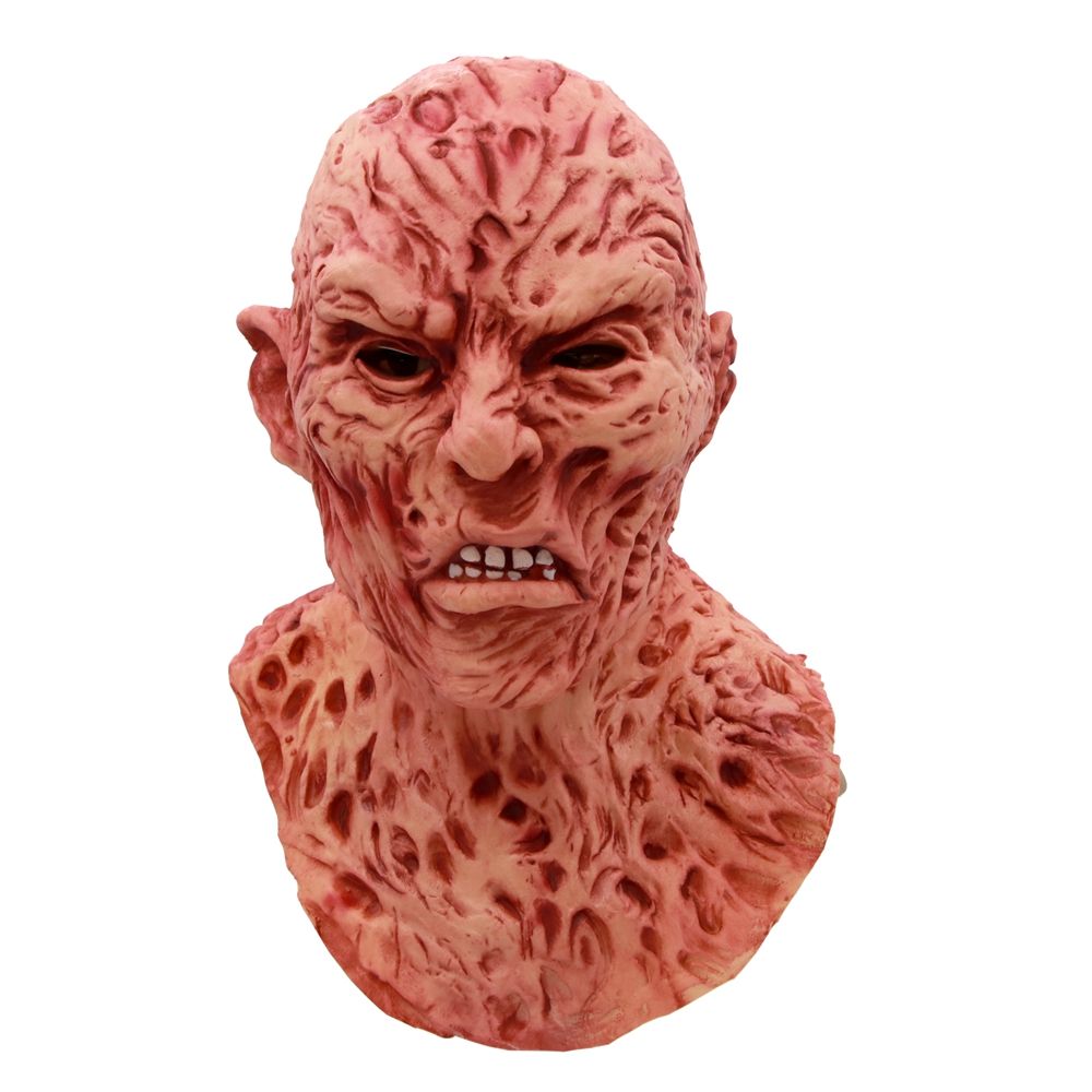 Novelty - Halloween Freddy Krueger Horror Mask Realistic Adult Party Costume Deluxe Halloween Mask Scary Carnival Cosplay Props