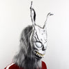 Novelty - Animal Cartoon Rabbit Movie Roles Frank Evil Rabbit Mask Halloween Party Cosplay Props Latex Full Face Mask