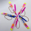 Department Store - 5pcs Magical LED Lights, Random Colors, Flying Arrows, Rocket Helicopters, Flying Toys, Party Fun Gifts, Slingshot Flying Helicopters, Birthday/Thanksgiving/Christmas Halloween