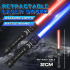oh my god - 2 Colors Light Up Saber With FX Sound(Motion Sensitive); Star Wars Laser Saber; Realistic Handle For Kid; Expandable Light Swords Set For Halloween Dress Up Parties; Present