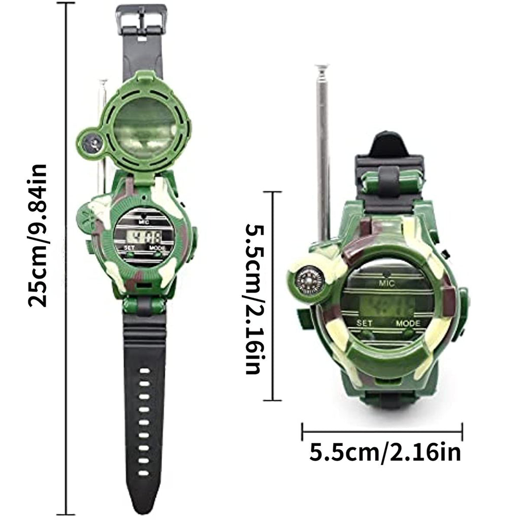 oh my god - Walkie Talkies Watch- Spy Watch Army Toys For Kids Age 8-12- 7 In 1 Digital Watch Walkie Talkies- Two-Way Long Range Transceiver With Flashlight- Cool Spy Gadgets For Boy Girls