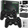 oh my god - Wireless Retro Game Console- Plug & Play Video TV Game Stick With 10000+ Games Built-in- 64G- 9 Emulators- 4K HDMI Output For TV With Dual 2.4G Wireless Controllers