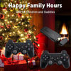 oh my god - Wireless Retro Game Console- Plug & Play Video TV Game Stick With 10000+ Games Built-in- 64G- 9 Emulators- 4K HDMI Output For TV With Dual 2.4G Wireless Controllers