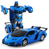 oh my god - 2.4G Remote Control Car; Transform Robot RC Cars Contains All Batteries: One-Button Deformation and 360 Degree Rotating Drifting; Present Christmas Birthday Gift for Boys/Girls