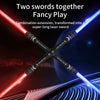 oh my god - 2 Colors Light Up Saber With FX Sound(Motion Sensitive); Star Wars Laser Saber; Realistic Handle For Kid; Expandable Light Swords Set For Halloween Dress Up Parties; Present