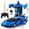 oh my god - Remote Control Car; Transform Robot RC Car with One-Button Transforming 360 Degree Rotation Drifting; 1:18 Scale Police Car Ideal Xmas and Birthday Gift Toys for 5+ Year Old Boys/Girls