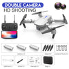 oh my god - E88 RC Drone WIFI FPV Drone With HD Dual Camera Height Hold RC Foldable Quadcopter Helicopter Drone Gift Toys With 3 Battery