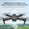 oh my god - E88 RC Drone WIFI FPV Drone With HD Dual Camera Height Hold RC Foldable Quadcopter Helicopter Drone Gift Toys With 3 Battery