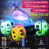 oh my god - 18cm Children's Remote Control Toy Car Large Size 360° Rotating Dumper Car Stunt Car With Lights And Music