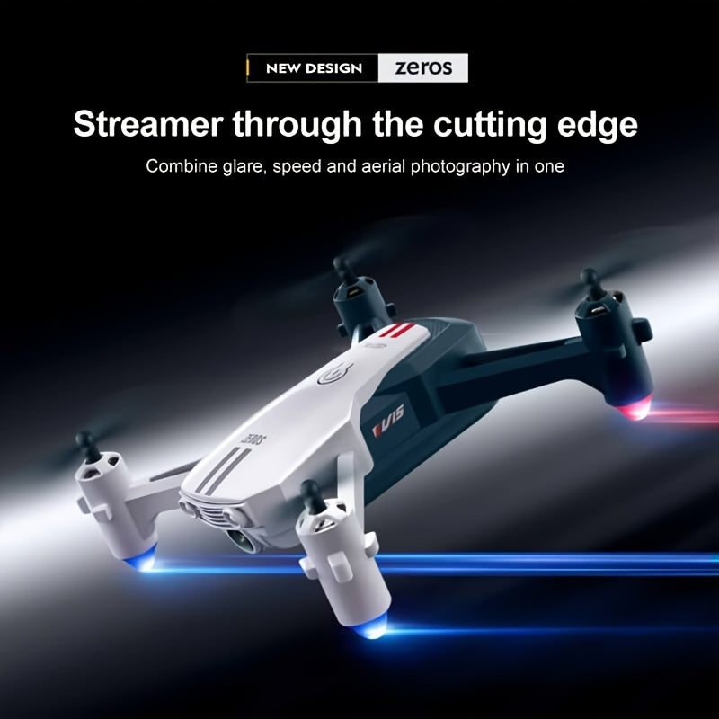 oh my god - 4DRC V15 Remote Control Drone; Quadcopter With Lights; Remote Control Flying Toys; Christmas Gifts For Children