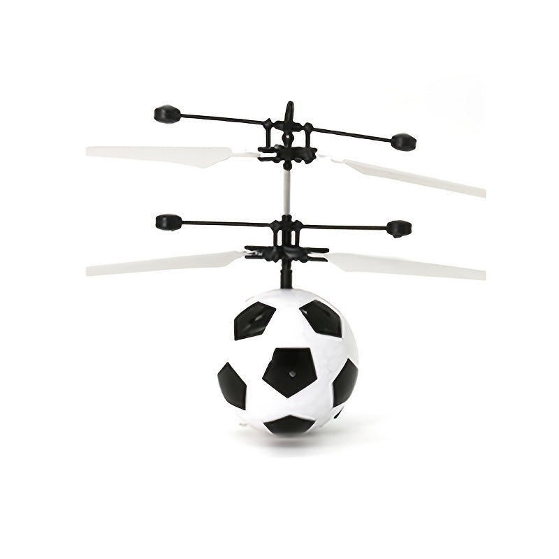 oh my god - 1pc USB Charging Light Up Flying Ball Crystal Sensor Flyer Suspension Gesture Remote Control Airplane Toy For Kids Ages 7+