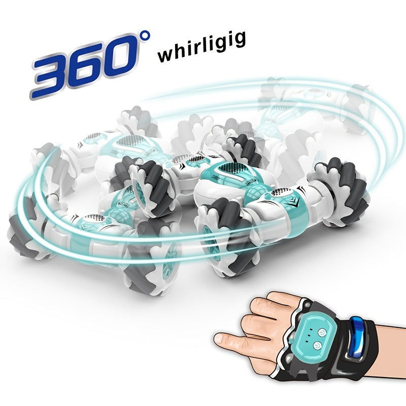 oh my god - Gesture Mini RC Stunt Car Toys; For 6-12 Yr Boys ; Best Birthday Gifts For Kids Age 7 8 9 10 11 Year Old; 2.4Ghz Hand Controlled Remote Control Cars; PREPOP 4WD Transform Off Road For Rotating