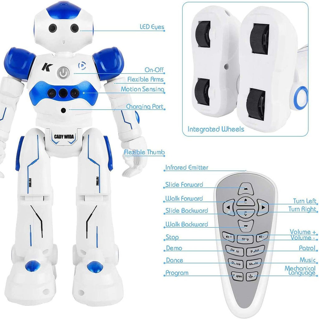 oh my god - RC Robot Toys Gesture Sensing Smart Robot Toy For Kids Can Singing Dancing Speaking Christmas Birthday Gift