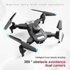 oh my god - S69 RC Drone With HD Dual Camera & 3 Battery; WIFI FPV Drone 360Â° Obstacle Avoidance Headless Mode; RC Foldable Quadcopter Helicopter Drone Gift Toys For Kids Adults