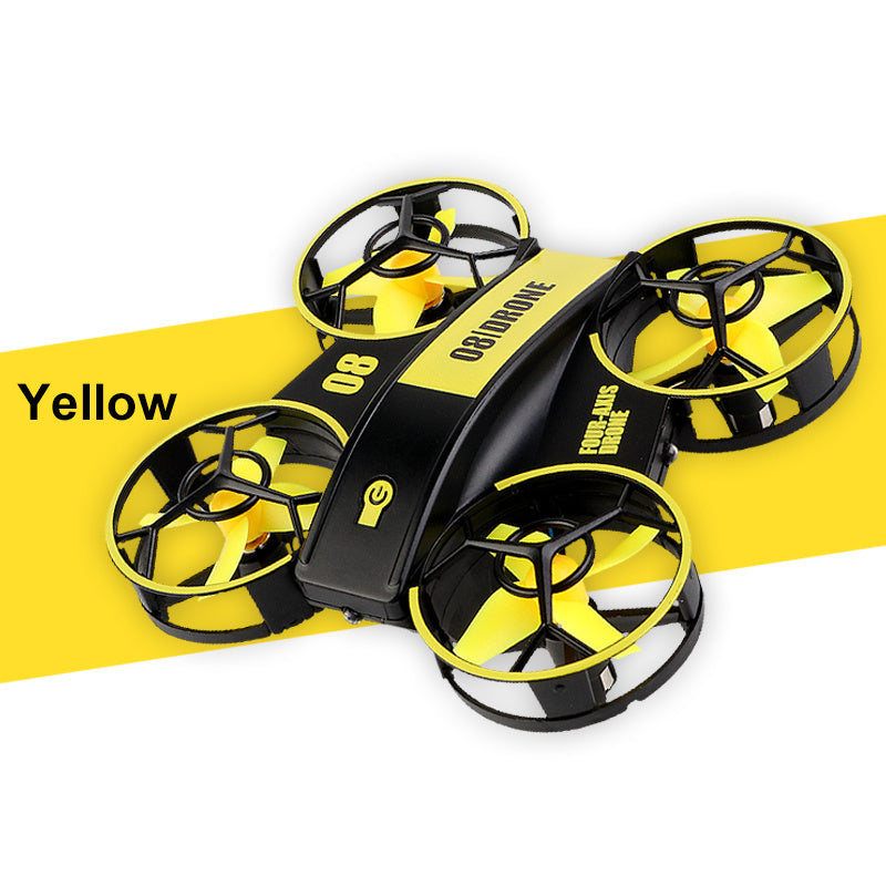 oh my god - Remote Control Four-axis Sensing Flyer Interactive Light Hand Throw Drone; Fixed Height Remote Control Airplane Toy