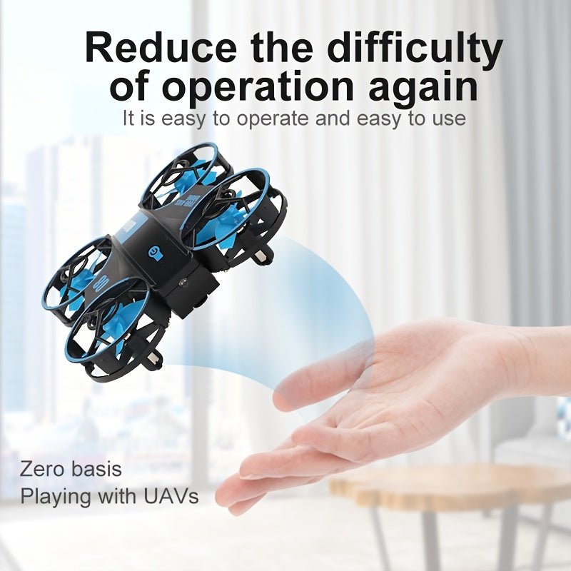 oh my god - Remote Control Four-axis Sensing Flyer Interactive Light Hand Throw Drone; Fixed Height Remote Control Airplane Toy