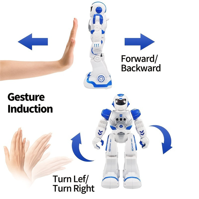 oh my god - Remote Control Robot; Intelligent Programmable Robot With Infrared Controller Toys; Dancing; Singing; Gesture Sensing Robot Kit For Childrens 6-9 Year Old Boys