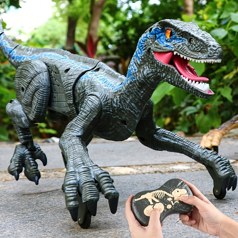 Department Store - 1 Pc Remote Control Dinosaur Toy; Children's Toy Electric Simulation Model