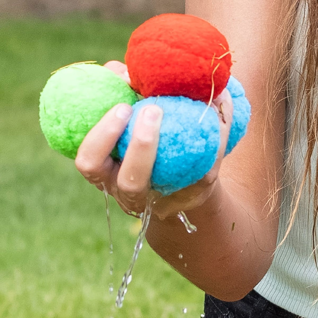 Department Store - 50pcs Water Balls; Soft Cotton Bouncing Soaker Balls; Toy For Pool Party Water Fight