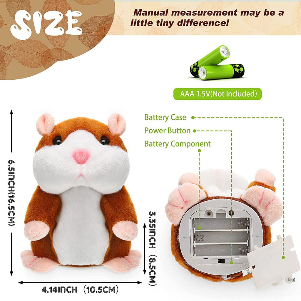 oh my god - Cute Talking Hamster Toy Children's Best Friend