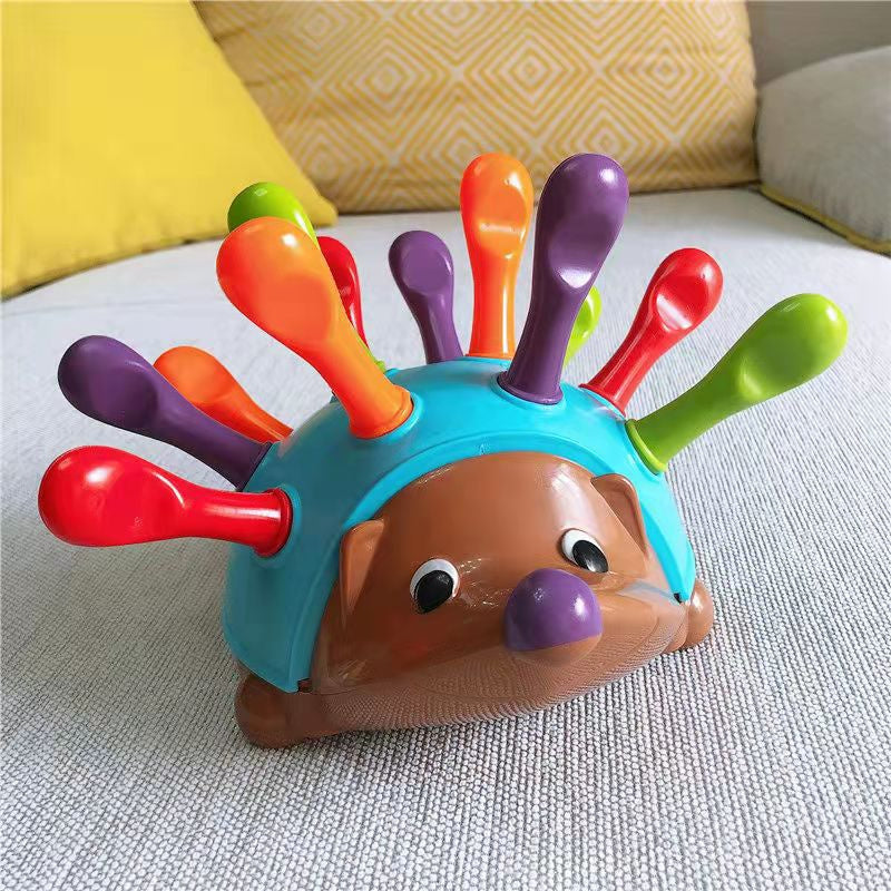 oh my god - Hedgehog Montessori Toys Baby Concentration Training Early Education Toys Fine Motor and Sensory Toys Spelling Little Hedgehog