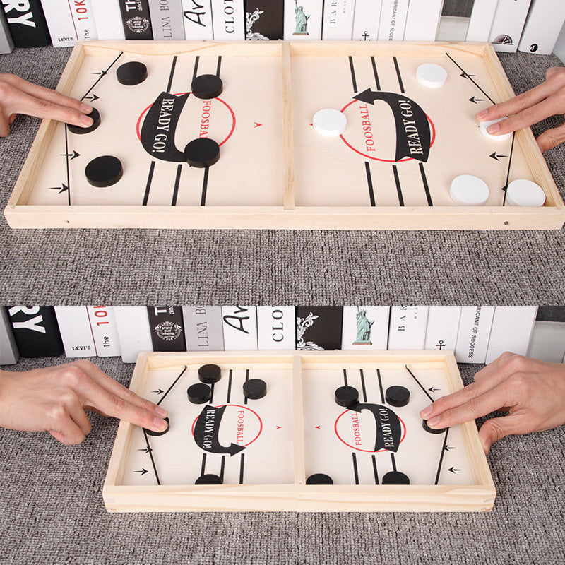 oh my god - Foosball Winner Games Table Hockey Game Catapult Chess Parent-child Interactive Toy Fast Sling Puck Board Game Toys For Children