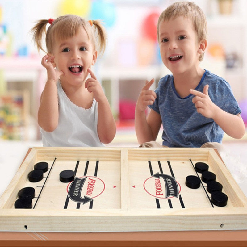 oh my god - Foosball Winner Games Table Hockey Game Catapult Chess Parent-child Interactive Toy Fast Sling Puck Board Game Toys For Children