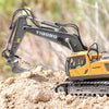 oh my god - Remote Control Excavator Toy RC Construction Engineering Vehicles with Light Music; Gifts for Kids
