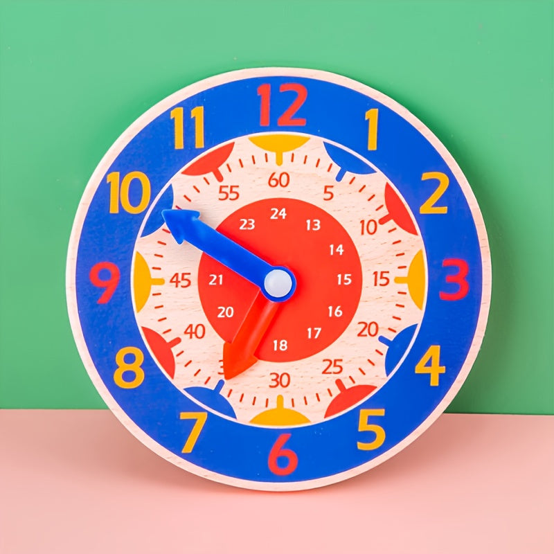 oh my god - Primary School Clock Model; Children's Clock Math Teaching Aids; First Grade Students Cognitive Time Hour Toy