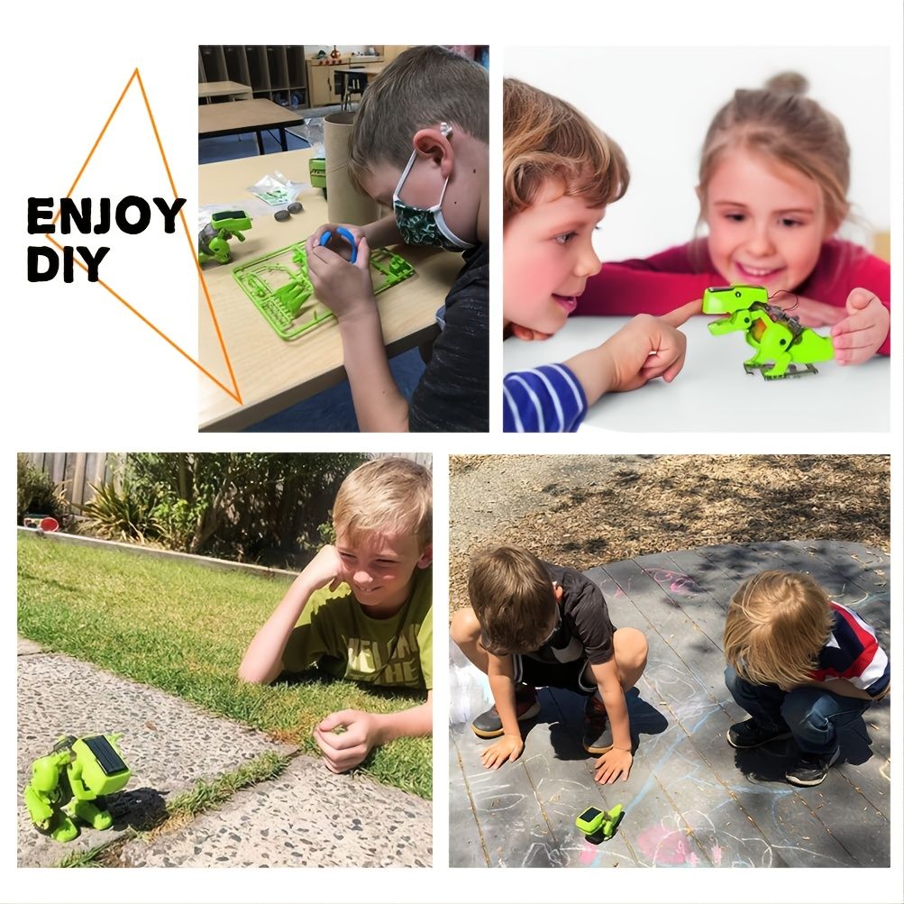oh my god - 3in1 Solar Robot Toys Science Kits Kids Age 8 9 10 11 12 STEM Learning Educational Building Engineering Gifts Toy Boys